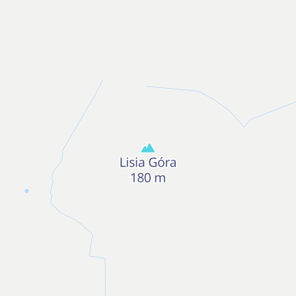 Map of Lisia Góra