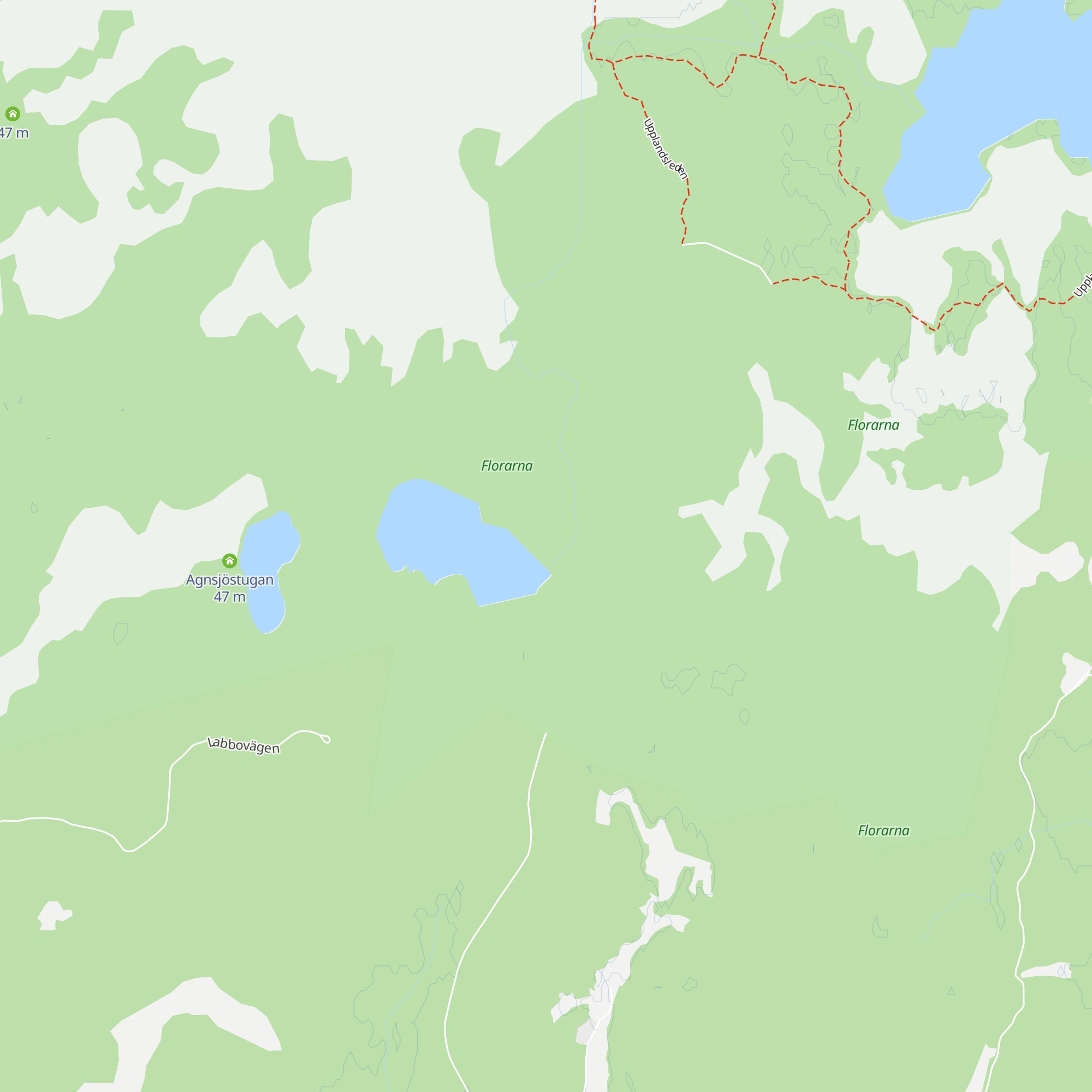 Gammelåkojan map