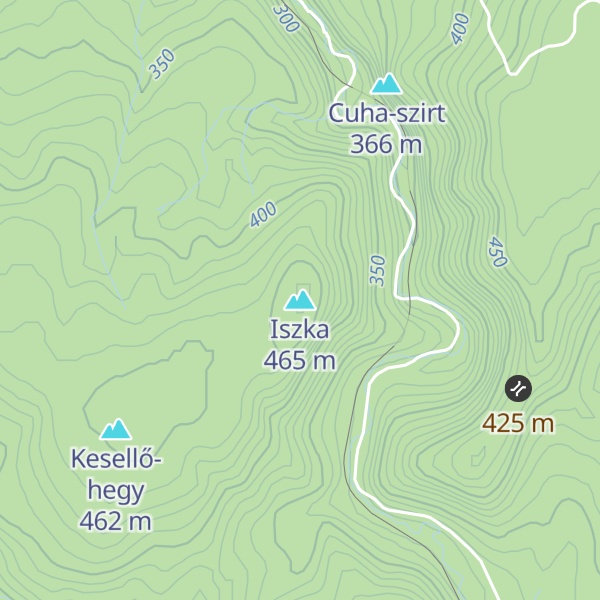Map of Iszka