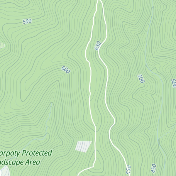 Map of Španí vrch