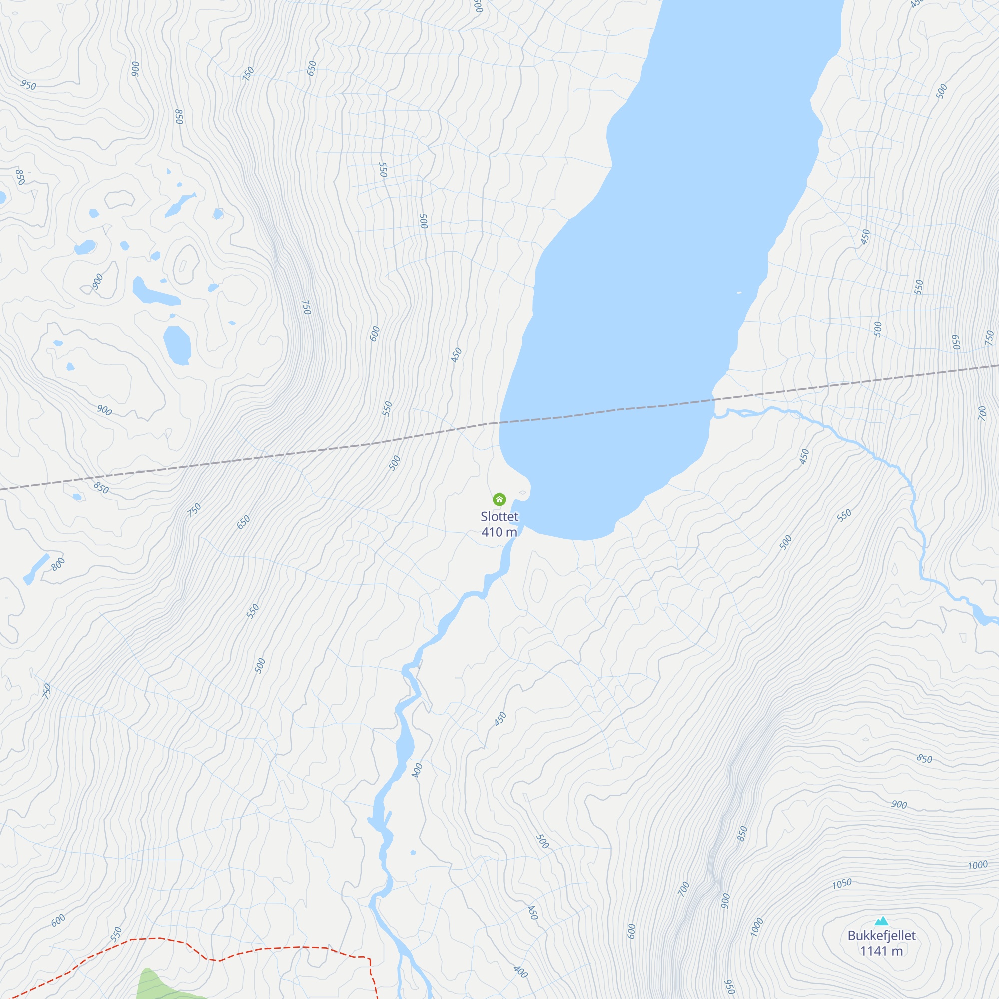 Slottet map