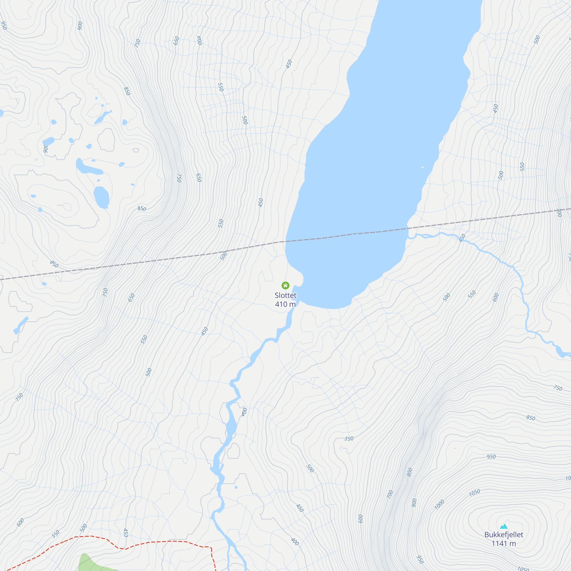 Slottet map