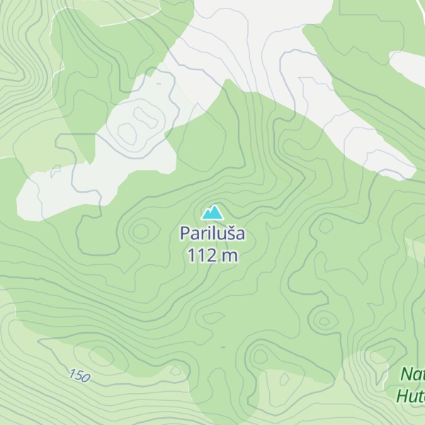 Map of Pariluša