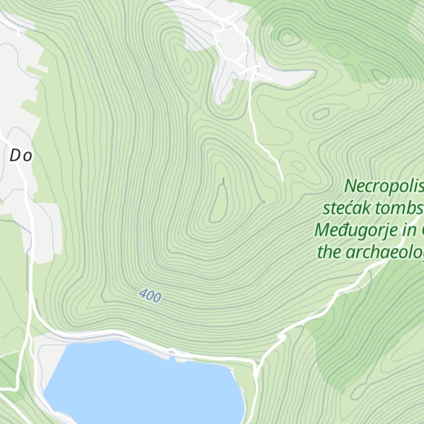 Map of Traštenica