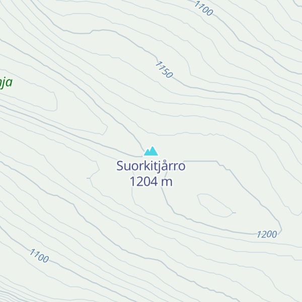 Map of Suorkitjårro