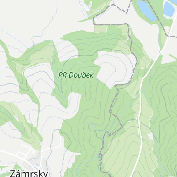 Map of (Doubek) [Zámrsky]