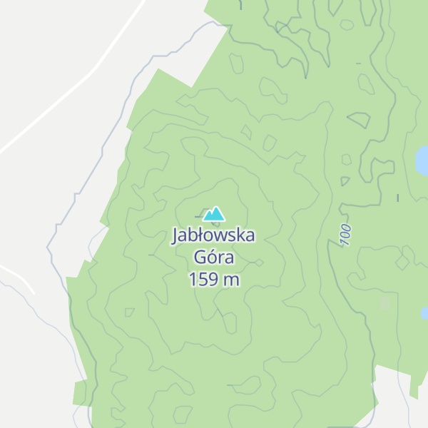 Map of Jabłowska Góra