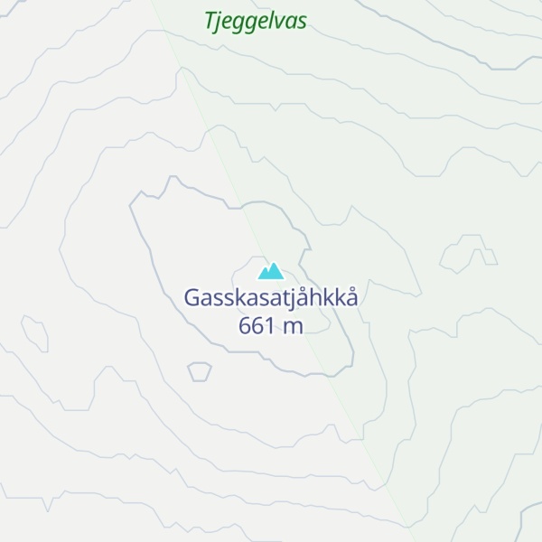 Map of Gasskasatjåhkkå