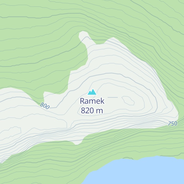 Map of Ramek