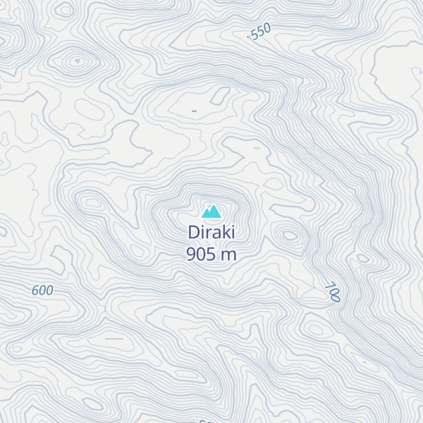 Map of Diraki