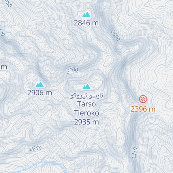 Map of تارسو تيروكو Tarso Tieroko