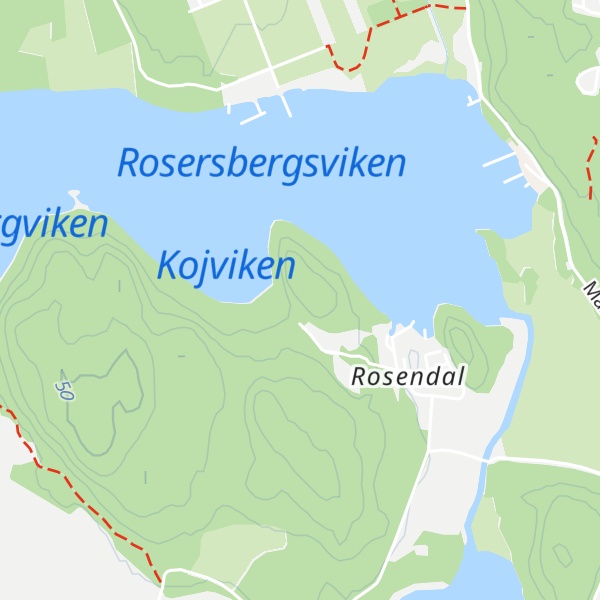 Map of Kojberget
