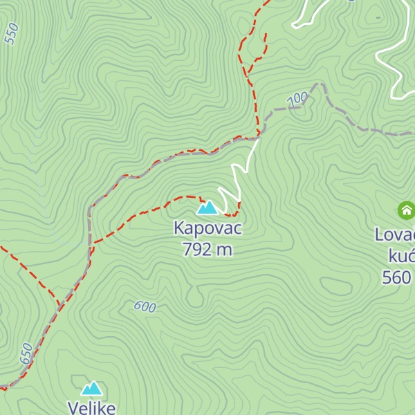 Map of Kapovac