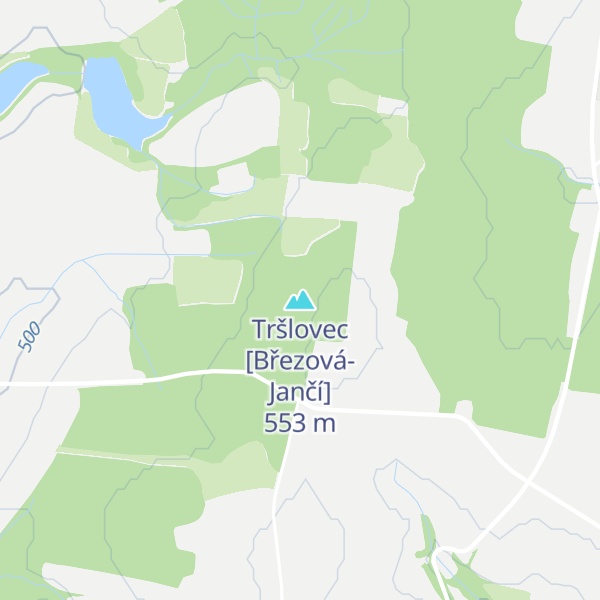 Map of Tršlovec [Březová-Jančí]