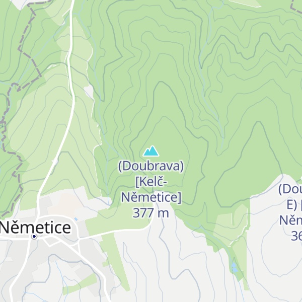 Map of (Doubrava) [Kelč-Němetice]