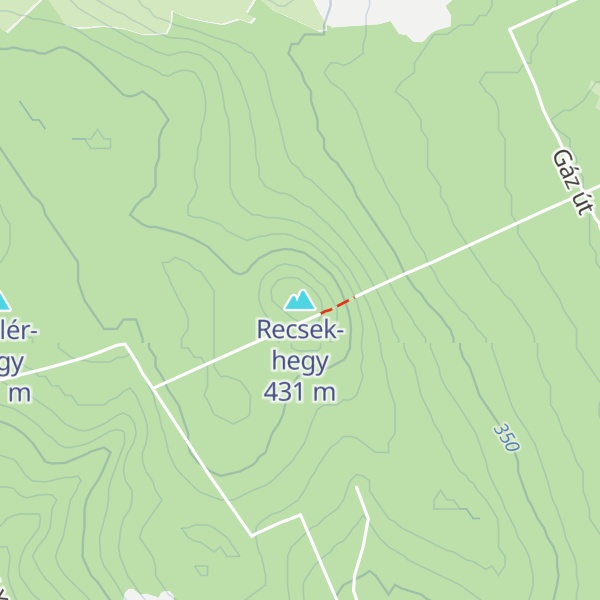 Map of Recsek-hegy
