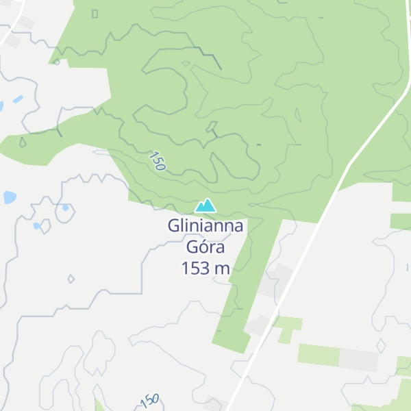 Map of Glinianna Góra