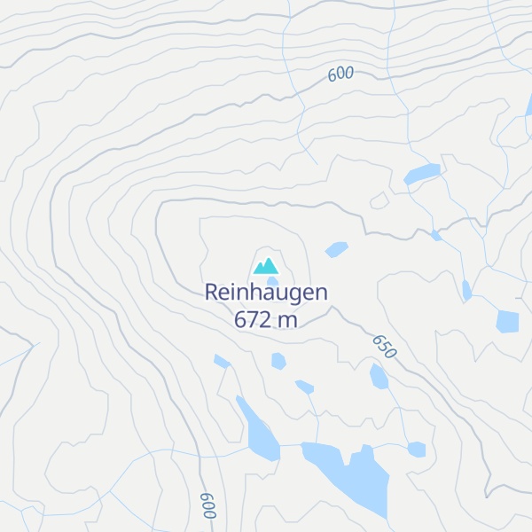 Map of Reinhaugen