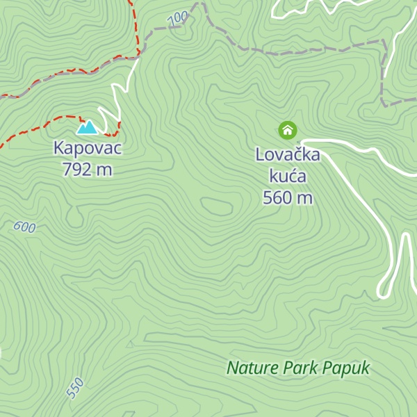 Map of Javor