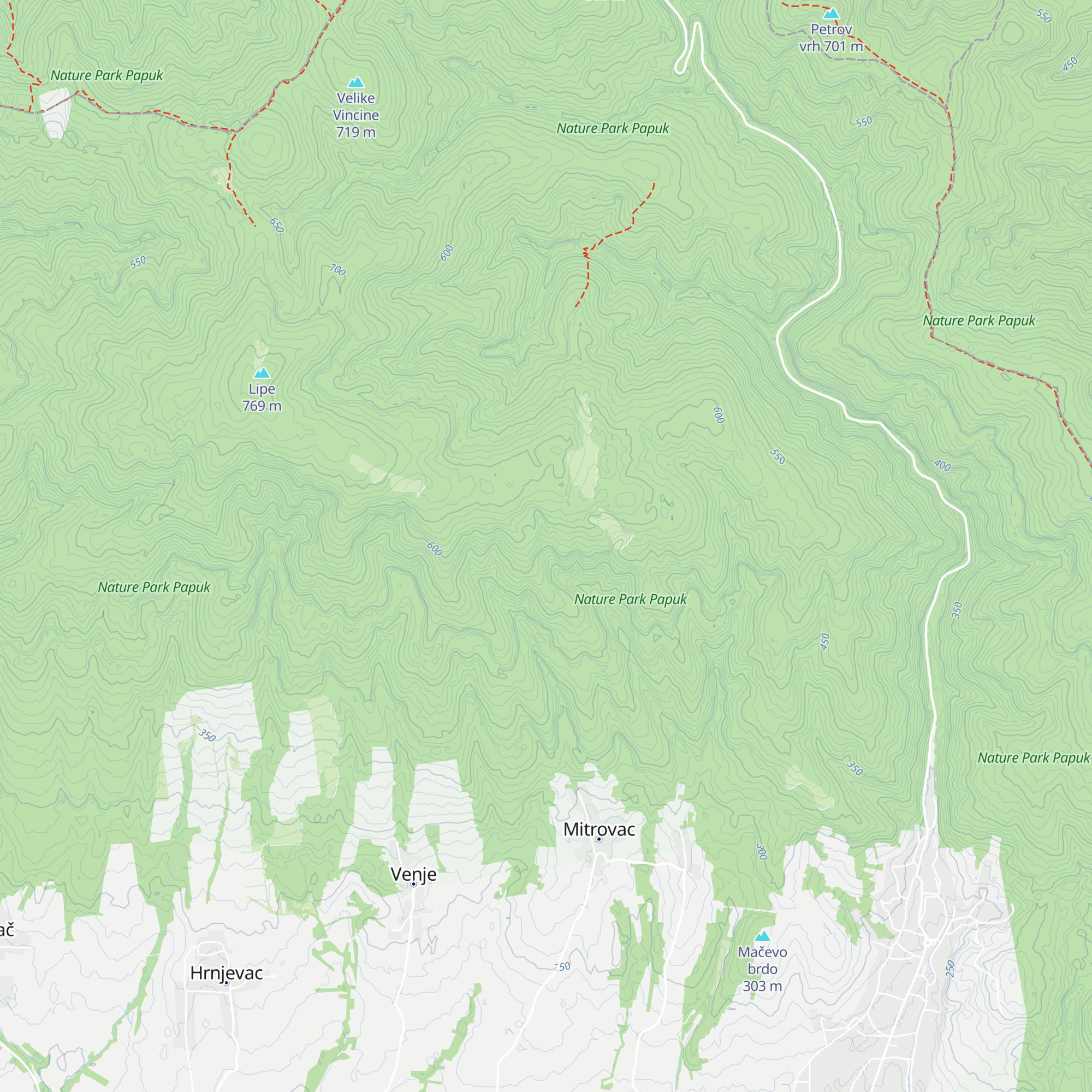 Planinarska kuća Mlaka map