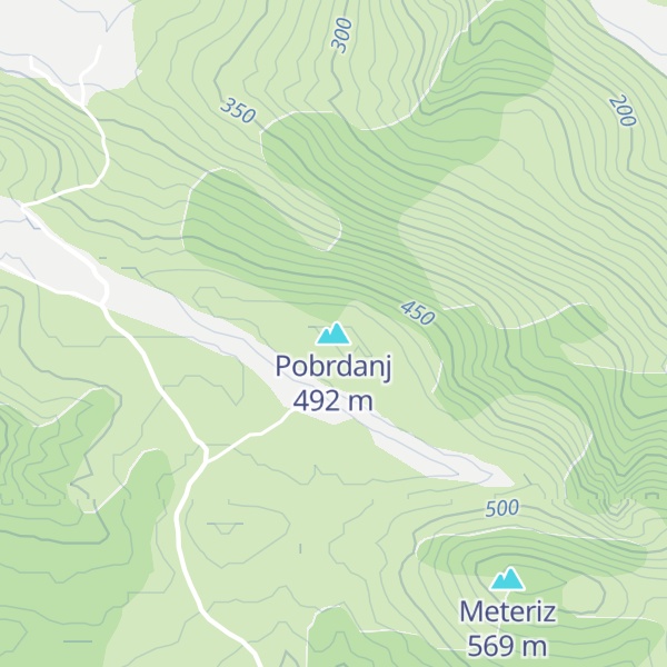 Map of Pobrdanj