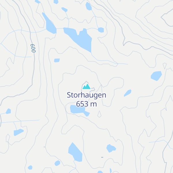 Map of Storhaugen