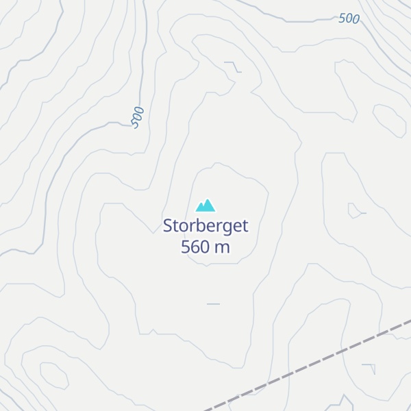 Map of Storberget