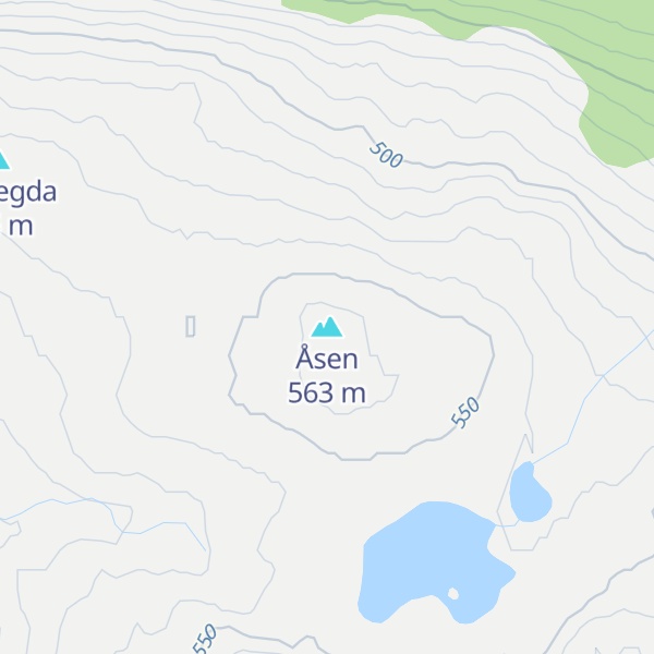 Map of Åsen