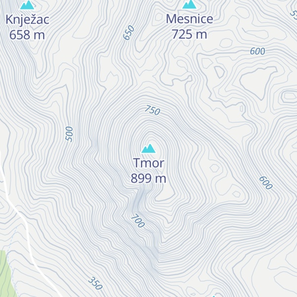 Map of Tmor