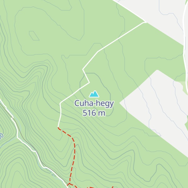 Map of Cuha-hegy