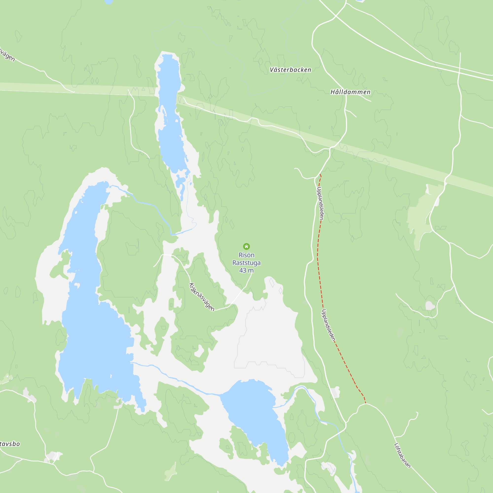 Risön Raststuga map