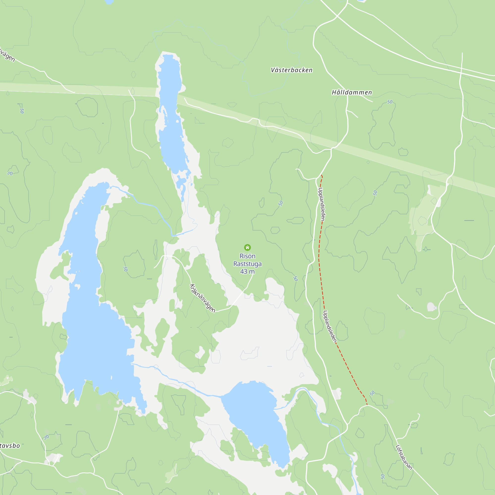 Risön Raststuga map
