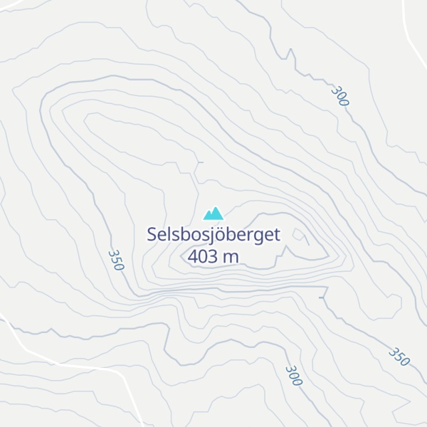 Map of Selsbosjöberget