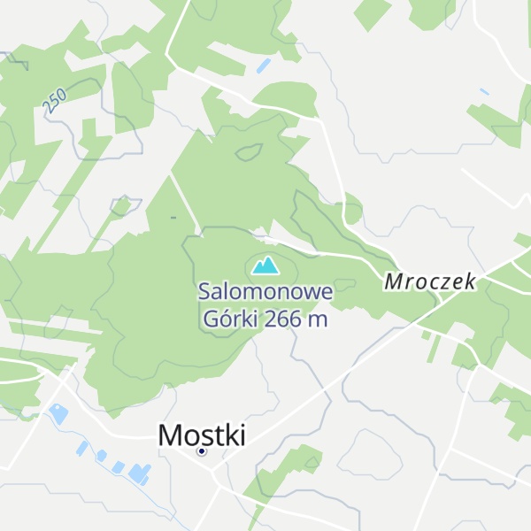 Map of Salomonowe Górki