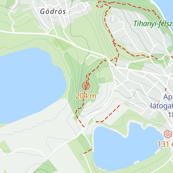 Map of Kis-erdő-tető