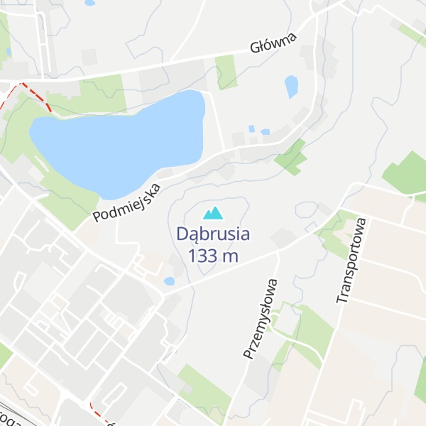 Map of Dąbrusia