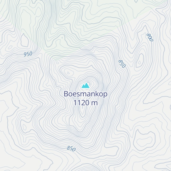 Map of Boesmankop