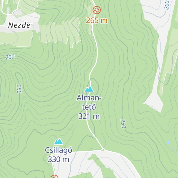 Map of Alman-tető