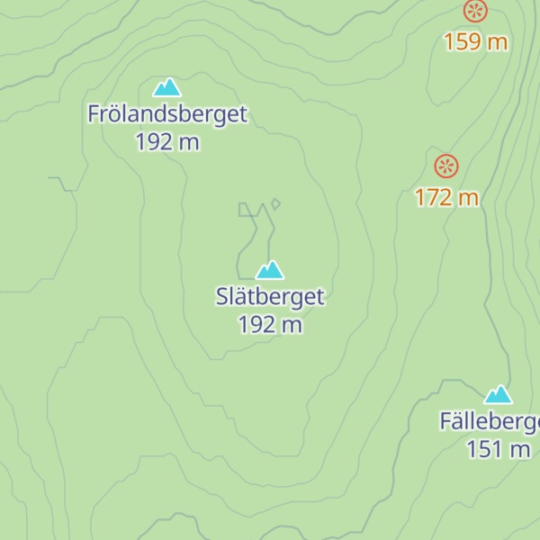 Map of Slätberget