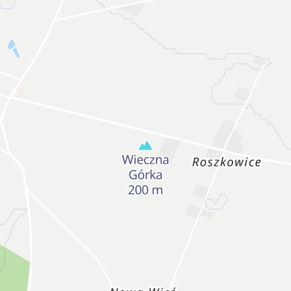 Map of Wieczna Górka