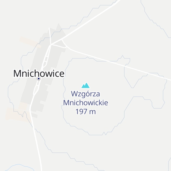 Map of Wzgórza Mnichowickie