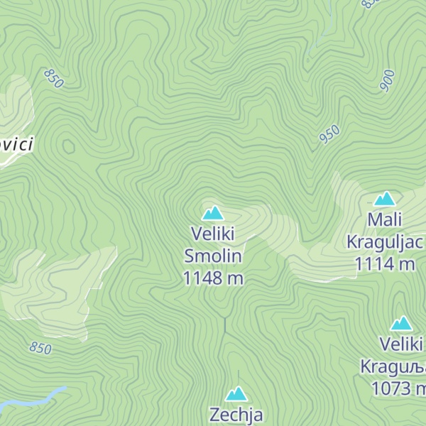Map of Veliki Smolin
