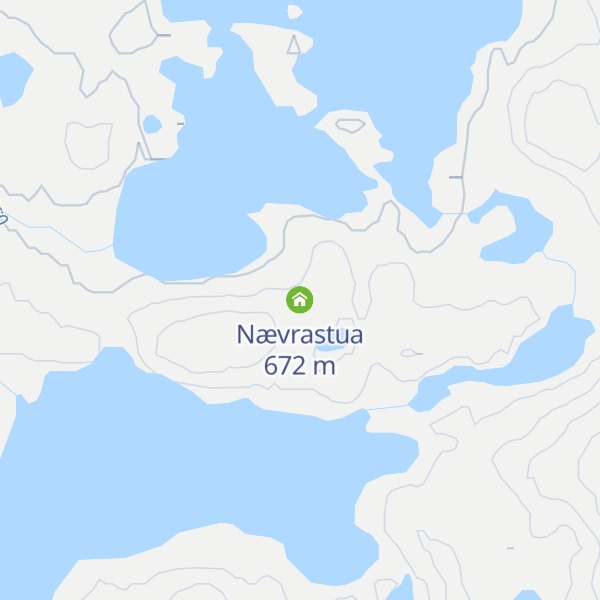 Map of Nævrastua