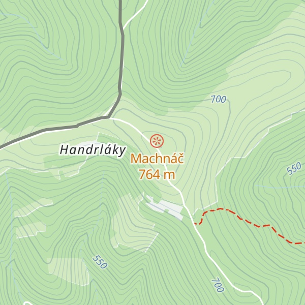 Map of Machnáč