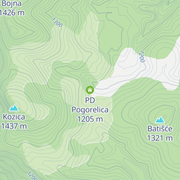 Map of PD Pogorelica