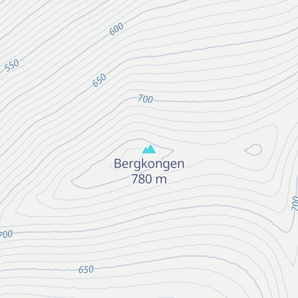 Map of Bergkongen