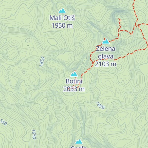 Map of Botini