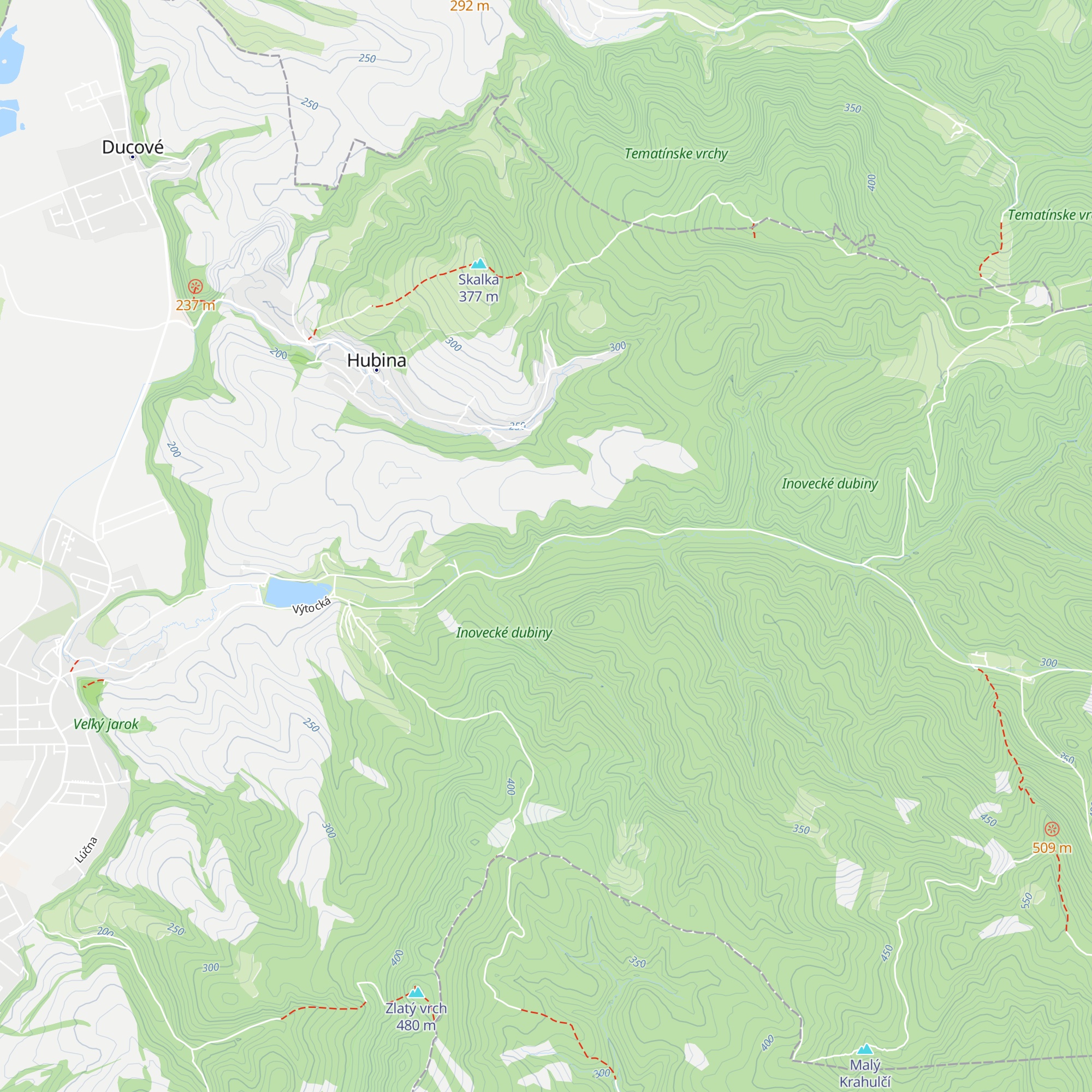 Balážov mlyn map