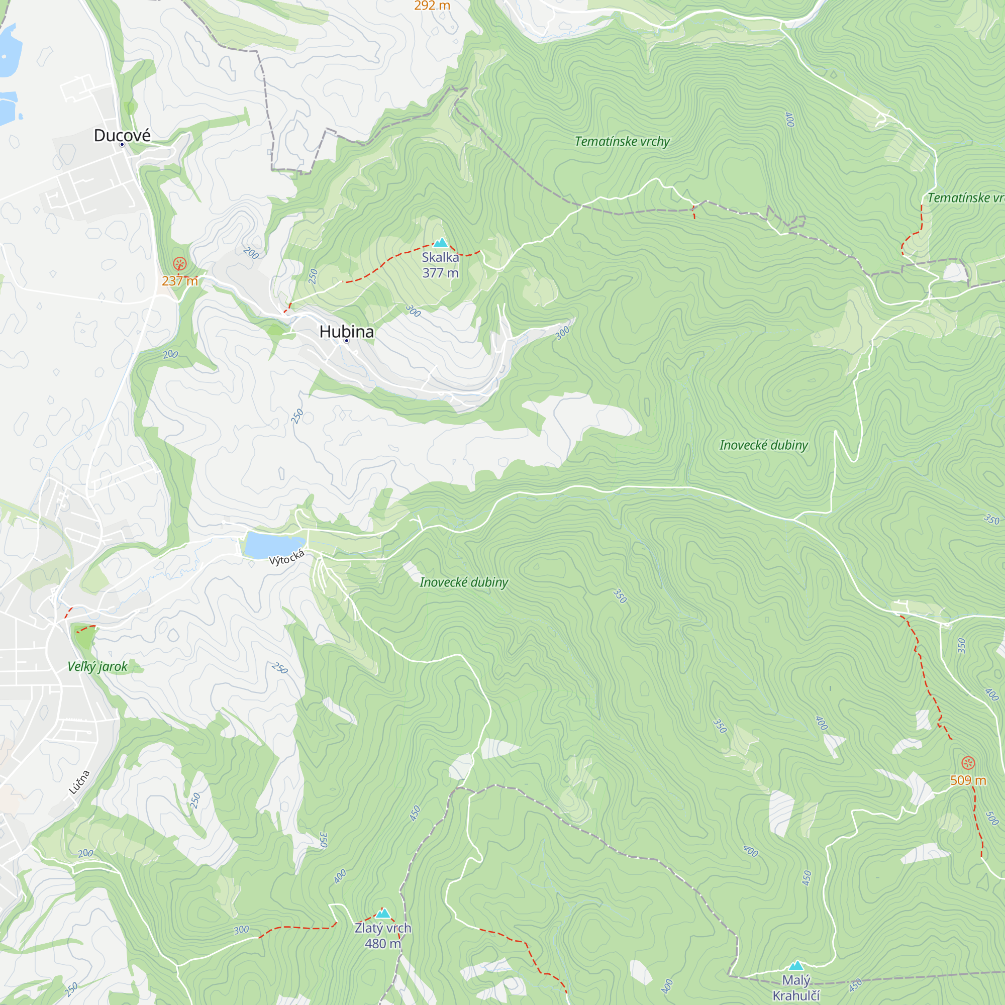 Balážov mlyn map