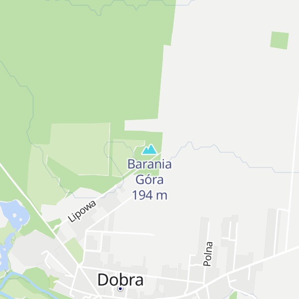 Map of Barania Góra